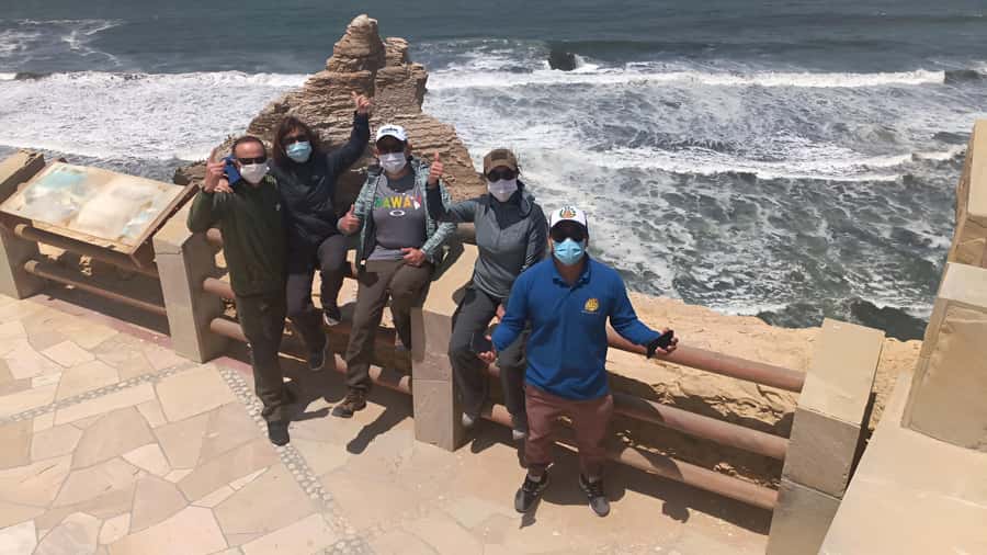 Paracas:Private Tours Paracas National Reserve all inclusive - Lagunillas Pink Lagoon: The Salt, Microbes, and Strong Color