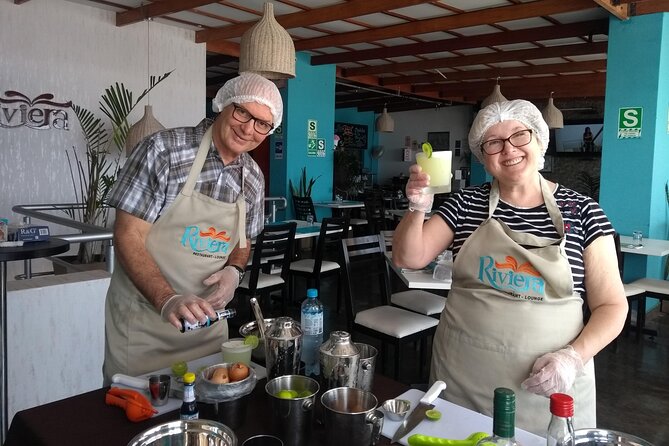 Peruvian Cooking Class in Lima, Facing the Pacific Ocean - Cooking at the Pacific-view restaurant: making Lima cause and ceviche