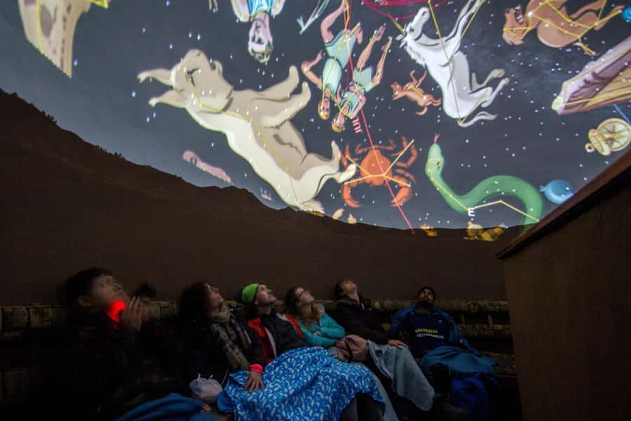 Planetarium Cusco Trip - The planetarium dome show: virtual projections and Inca constellations overhead