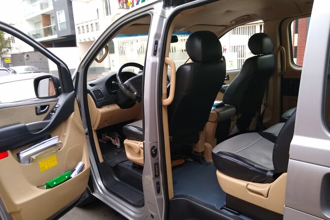 Private Pick up & Drop of from Lima J. Chavez Airport - The ride itself: AC comfort, free Wi-Fi, and luggage help