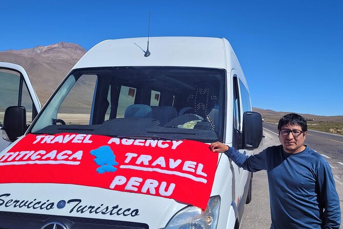 Private transfer airport-puno-viceverse - Meeting at Manco Capac (Juliaca) without the guessing game
