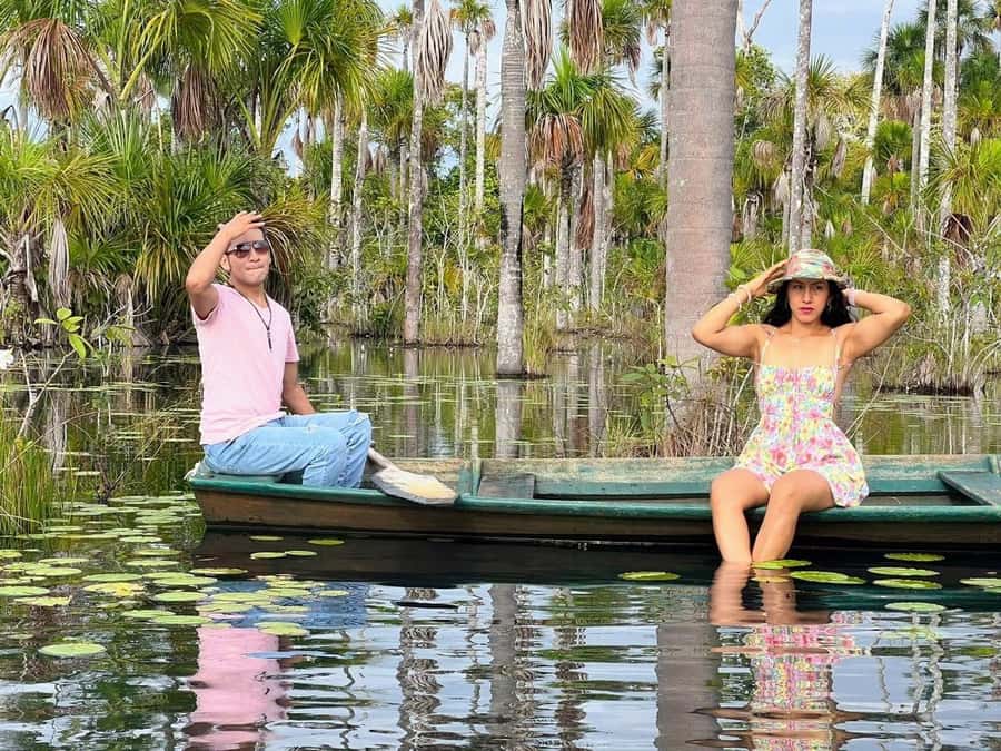 Puerto Maldonado: Lake Yacumama sunset and piranha fishing - Piranha Fishing and Caiman Searching: What It Feels Like