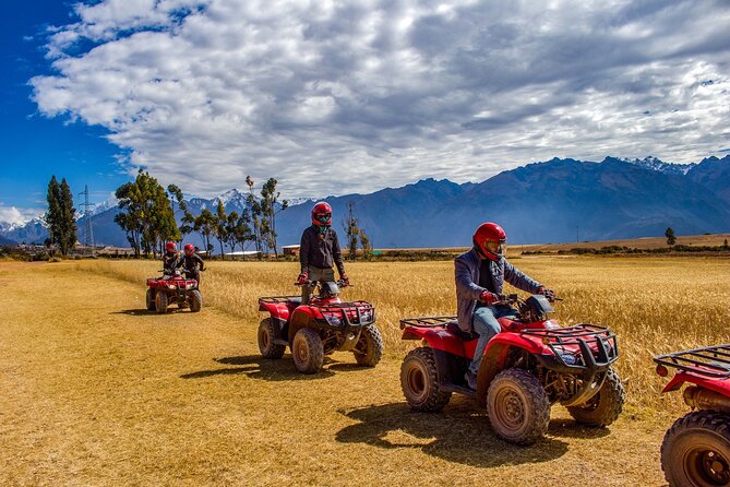 Quad Bike Adventure to Moray and Maras - Small Group - Safety briefing, practice time, and how they keep you comfortable