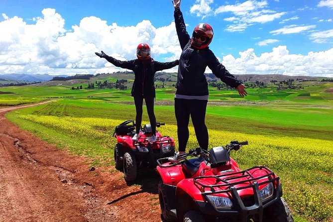Quad Bike Adventure to Moray and Maras - Small Group - Moray Inca terraces: what you will actually notice