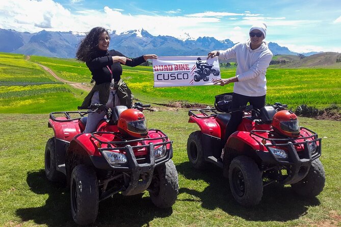Quad Bike Tour Moray and Maras Salt Mines from Cusco - Salinas de Maras: the salt wells stop, plus the extra entrance fee