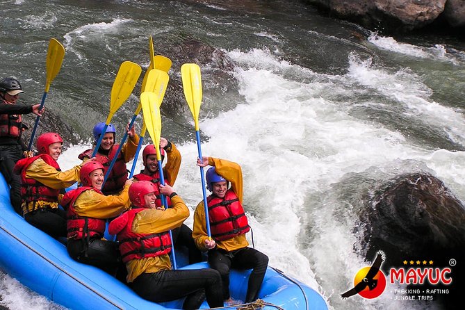Rafting & Zip line Urubamba River 1 Day - A one-day combo in Cusco: rafting the Urubamba plus a zip line and sauna