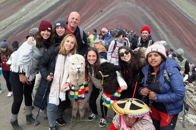 Rainbow Mountain - The walk: plan for effort and use the poles