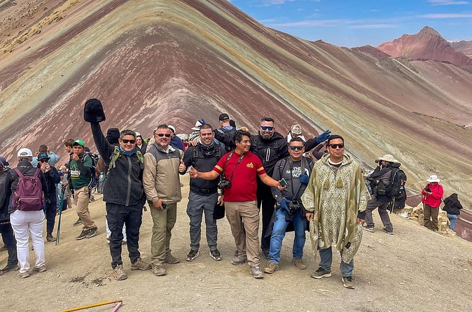 Rainbow Mountain Day Hike from Cusco - At the summit: views, photos, and time to just stand there