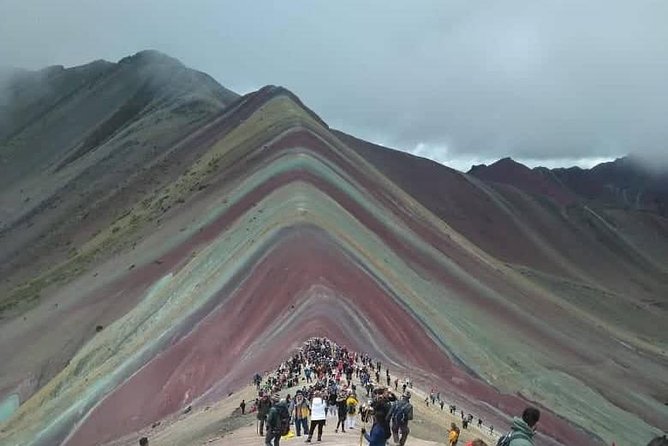 Rainbown mountain cusco 1 Day - The return hike and what the day feels like overall