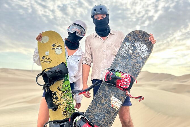 Real Experience Sandboard Ski Professional Huacachina - Entering the Dunes at Huacachina Oasis