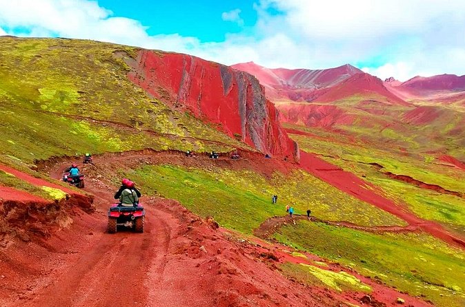 Red Valley and Mountain of Colors ATV Tour from Cusco - Red Valley ATV ride: training first, then guided viewpoints