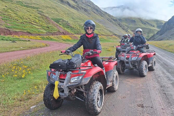 Red Valley and Rainbow Mountain in Quad Bikes - ATV base camp: helmets, rules, and your first 30 minutes of Red Valley