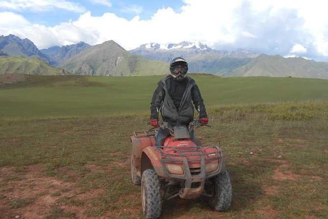 Sacred Valley 4x4 Quadbike Adventure from Cusco - Salinas de Maras: salt mines with a viewpoint focus