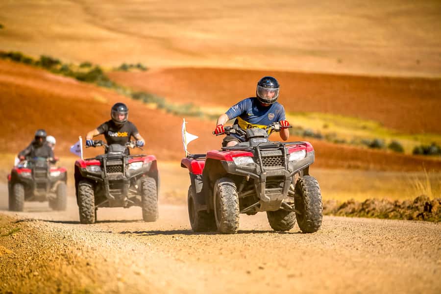 Sacred Valley: Maras & Moray by Quad Bike from Cusco - Maras salt mines from outside: the viewpoints, the salt, and the photos