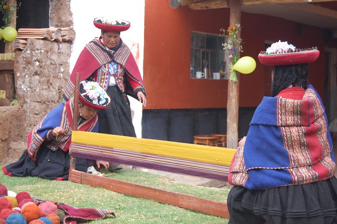 Sacred Valley Private Tour: Chinchero, Ollantaytambo and Pisaq - Chinchero Main Square, Inca Walls, and the Textile Demonstrations