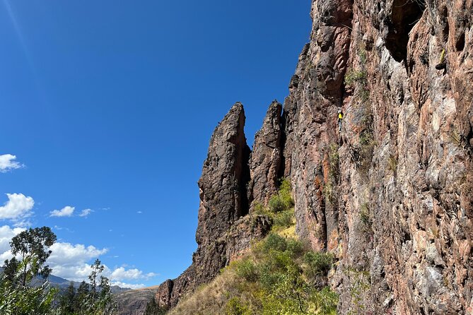 Sacred Valley Rock Climbing Tour in Half Day - Safety system: harness, cat feet shoes, and magnesium
