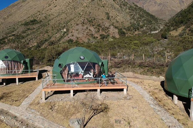 Salkantay Trek 3 Days to Machu Picchu by Glamping Sky Lodge Dome - Day 1 from Mollepata to Soraypampa: Cruzpata views and a cold first camp