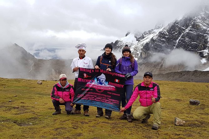 Salkantay Trek 4 days 3 nights - Day 1 and Day 2: Humantay Lagoon, a high pass, and a campsite near Inca ruins
