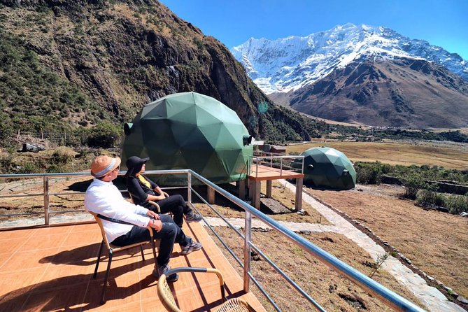 Salkantay Trek 4 Days to Machu Picchu by Glamping Sky Lodge Dome - Day 1, Cusco Pickup to Mollepata Breakfast, Cruzpata Views, and Soraypampa Camps