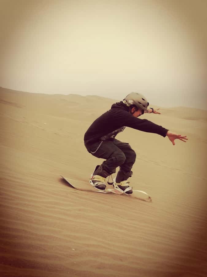 Sandbording in Lima - The journey to the sand: settling in before your 2.5 hours on the slope