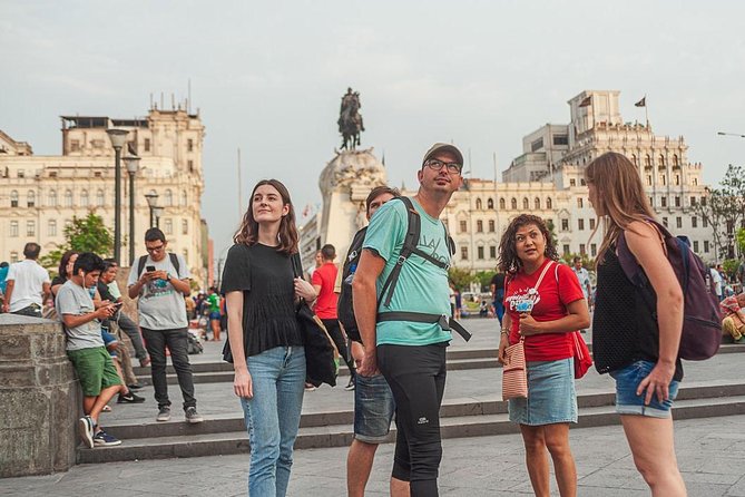 Street Food, Market & Old Eateries Tour in Lima's Historic Center - San Francisco Basilica and Convent: quick architectural time, when open
