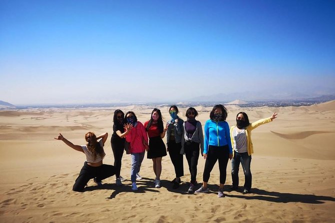 Sunset at the Oasis of Huacachina - Wine tasting option: a calmer stop that can break up the day