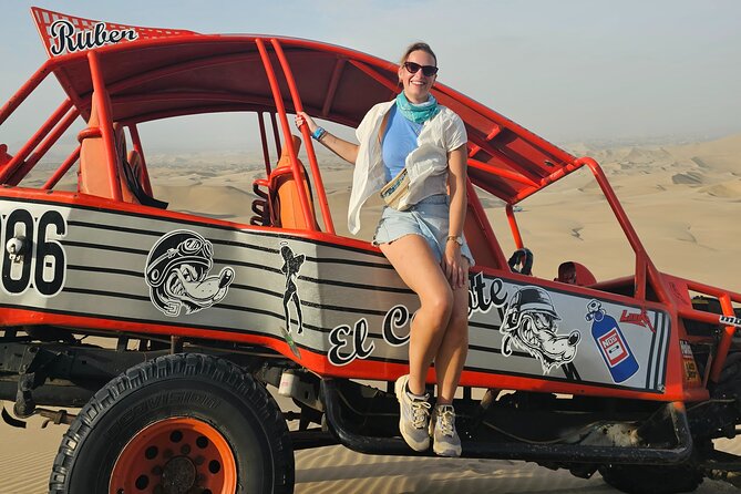 Sunset Experience: Buggy and Sandboarding in Huacachina - The climb to the buggies and the 2-hour adrenaline ride