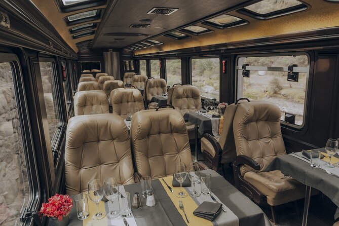 The First Class Machu Picchu Train by Inca Rail - Meals, drinks, and live music: where comfort becomes part of the memory