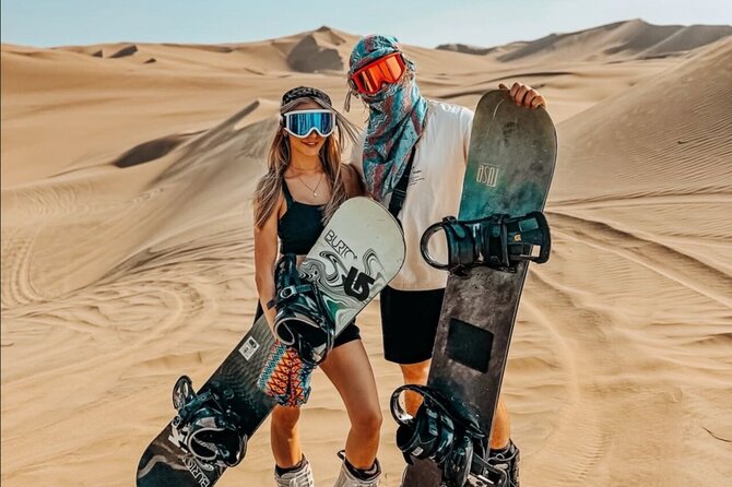 The real Sandboard and Sandski Experience at the sunset - Key highlights at a glance