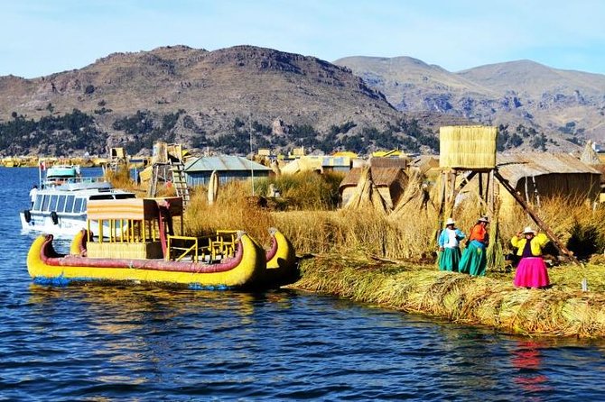 Titicaca Lake 2 Day 1 Night from Cusco to Puno - Uros floating islands: totora worlds you can actually walk on