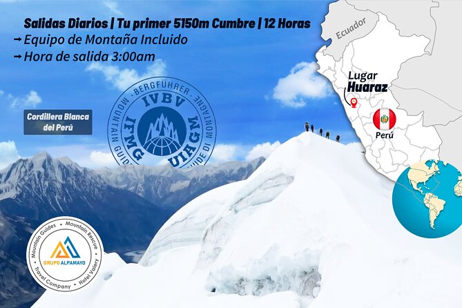 Tour Climbing Nevado Mateo | Your First 5,150 m Summit | 12 Hours - The Ascent to San Mateo: Ropes, Timing, and Confidence