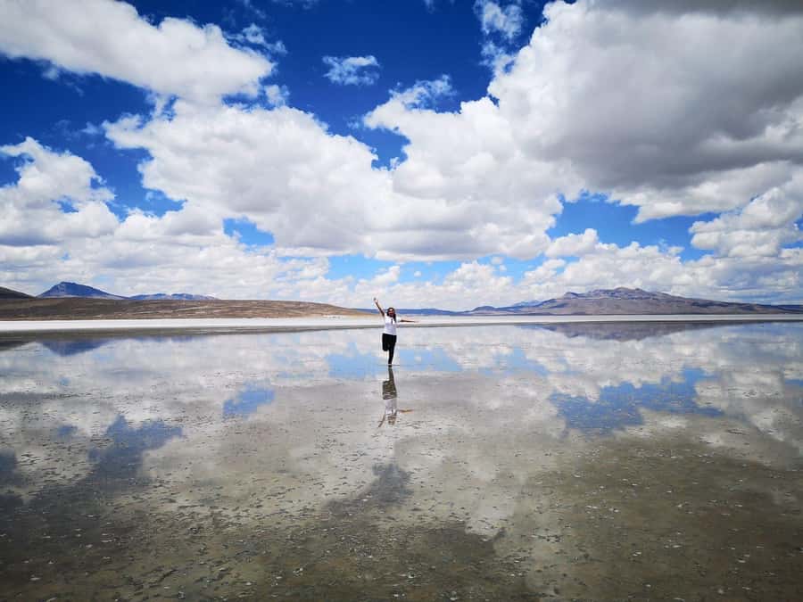 Tour to the Salinas Lagoon and National Reserve in Arequipa - Chiguata and the Mirador de los Volcanes at 9:00