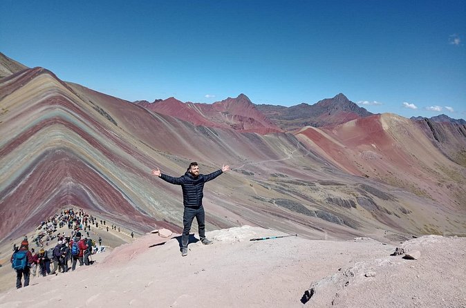 Tour to the Vinincunca Rainbow Mountain + Red Valley from Cusco - The Color Mountain Viewpoint: Guide Time, Photo Time, and Geological Clues