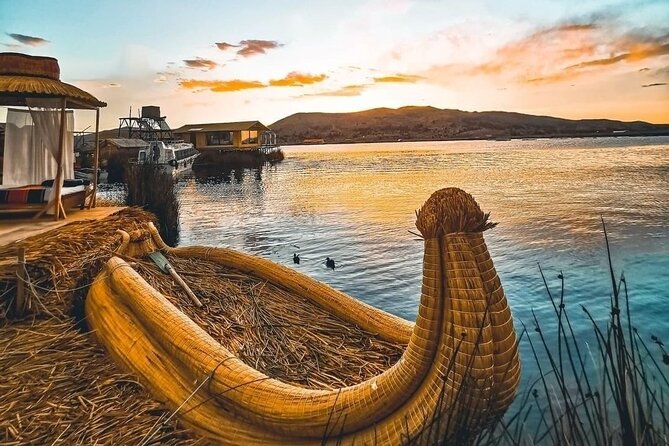 Tour Uros Taquile by normal Boat - Uros Floating Islands: totora reeds, homes, and the optional reed boat ride