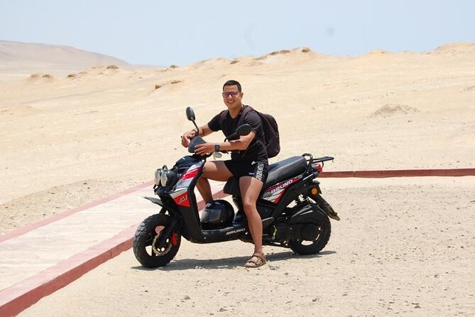 Visit the Paracas National Reserve on a SCOOTER - Starting from Playa Roja Tours, and how the day begins