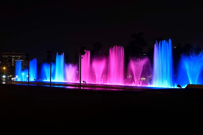 Water Magic Circuit Lima Night Tour by Panoramic Bus - Riding the 360° panoramic bus: comfort plus quick orientation